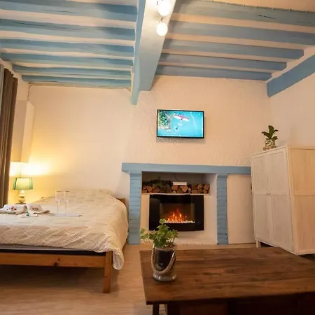 Apartment Blue With A Fireplace Dieppe
